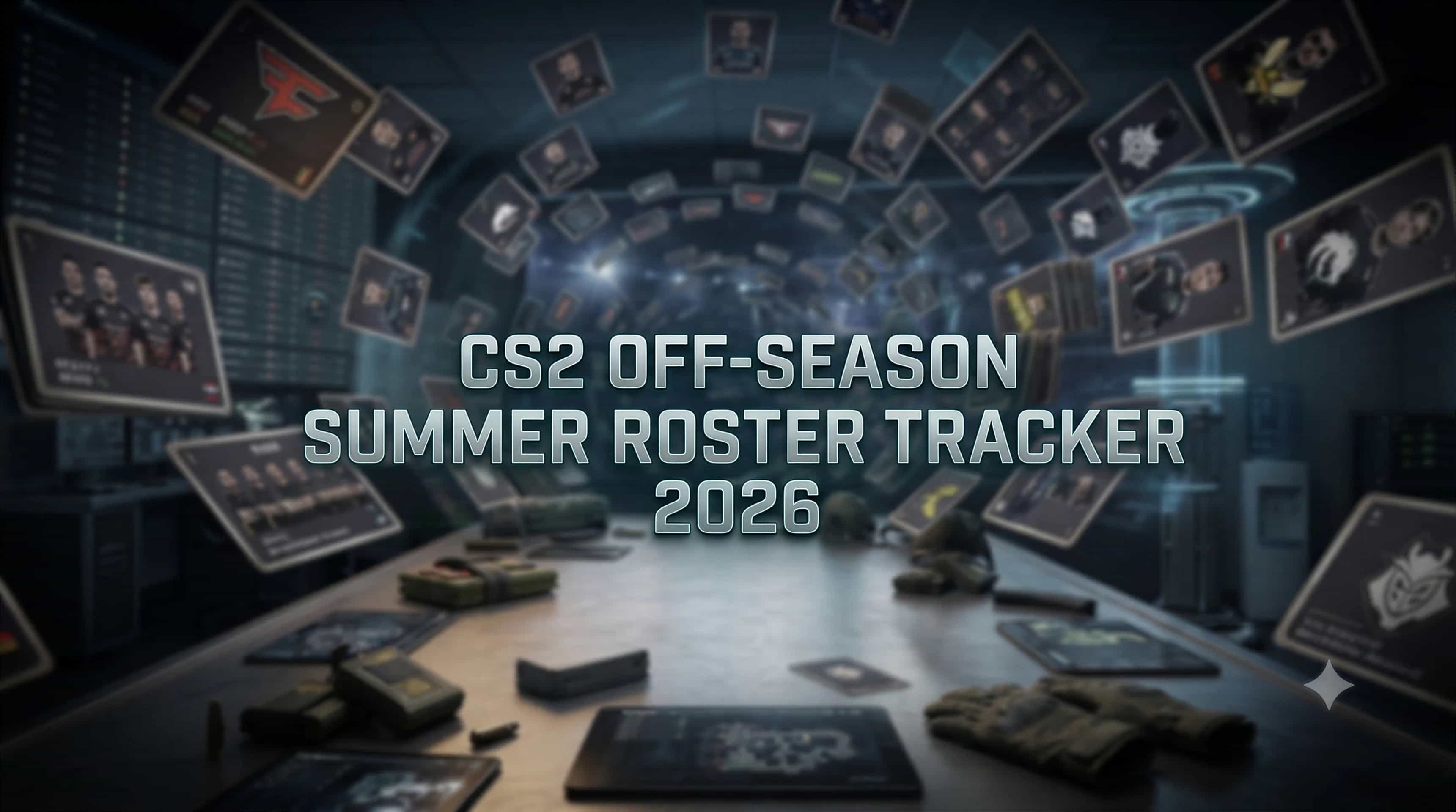 CS2 Off-Season Roster Tracker Summer 2026