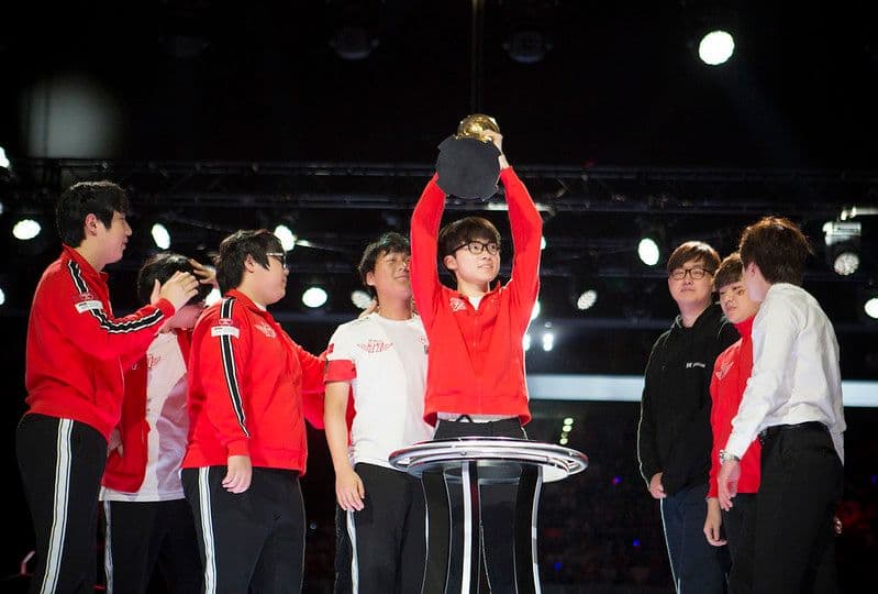 SK T1 cement their era with an MSI win. Credit: Riot Games
