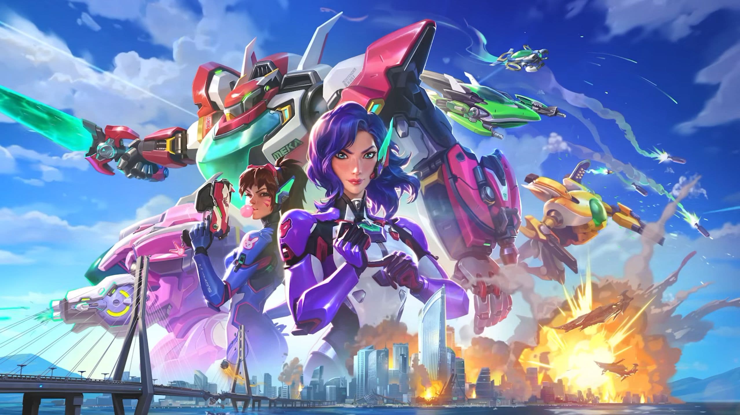 Overwatch Revela Novo Herói do MEKA Squad D.Mon com Trailer Cinematográfico