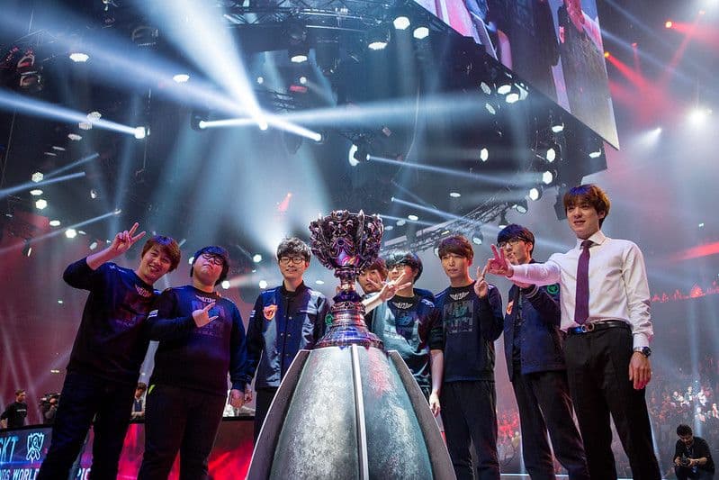 SKT T1 become the first organization to win a second Worlds title. Credit: Riot Games