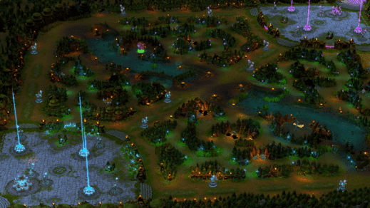 The Classic Summoner's Rift in League of Legends