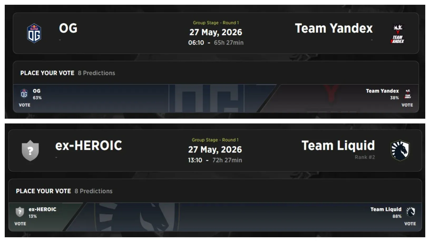 OG and ex-Heroic are getting what feels like their last chance this season.
