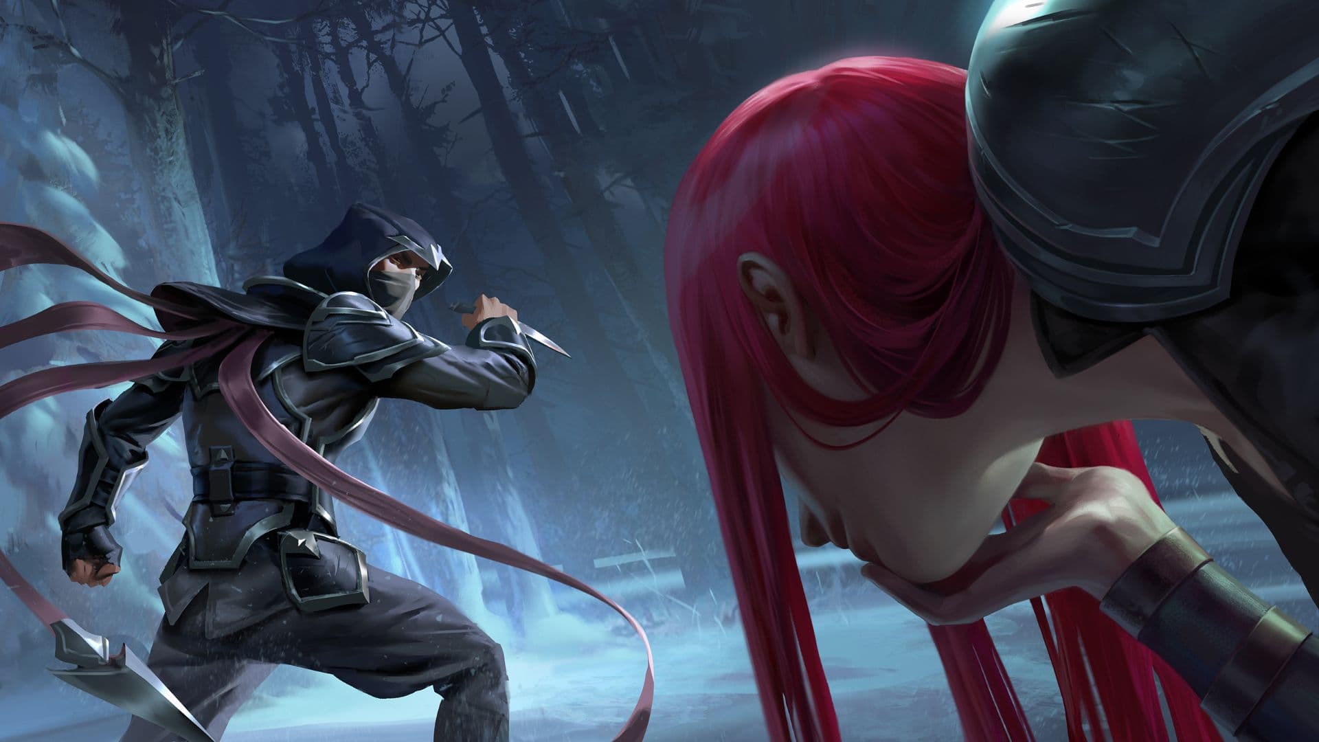 Katarina fighting
