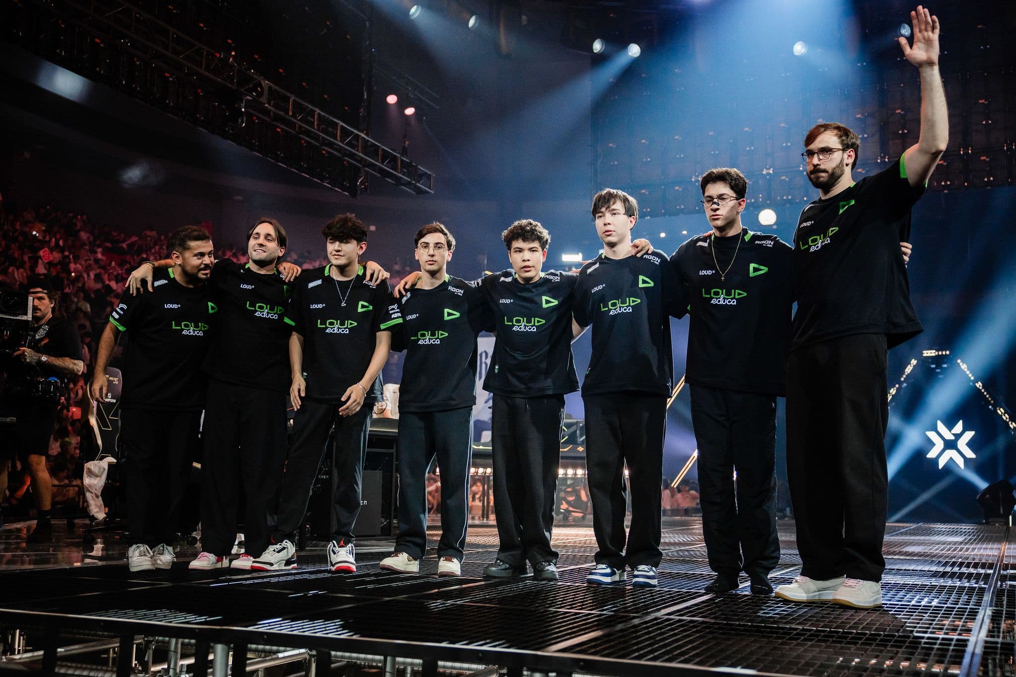 Imagem do tiem da LOUD no VALORANT Champions 2026