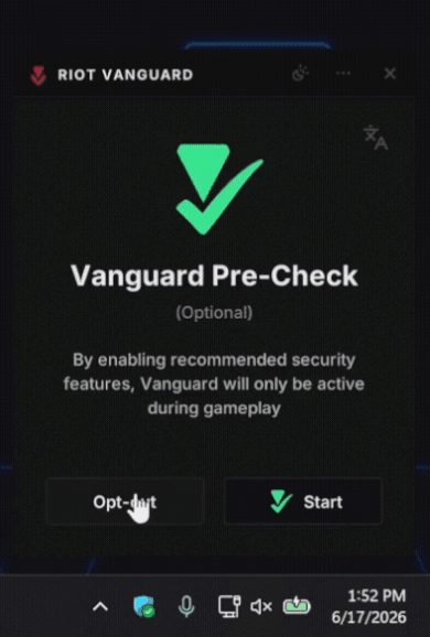 Riot Games' Vanguard Anti-Cheat Now Launches On-Demand: How to Enable It