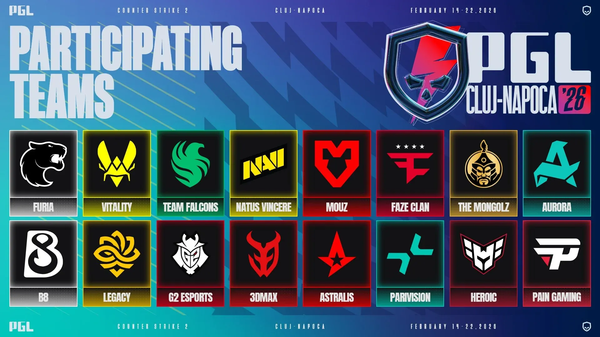 PGL Cluj-Napoca 2026: Teams, Format, Schedule and More
