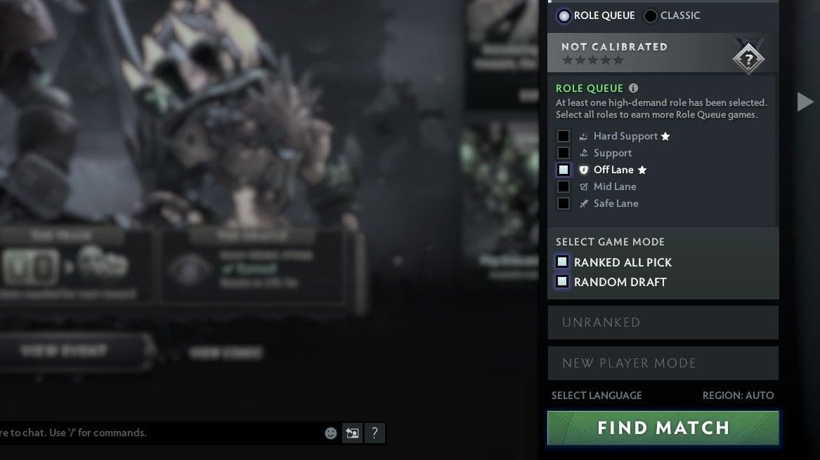 No more playing as support to preserve your tickets if that's not your role.