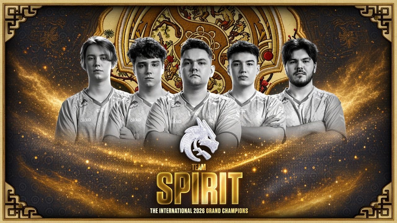 Team Spirit son los campeones de The International 2026