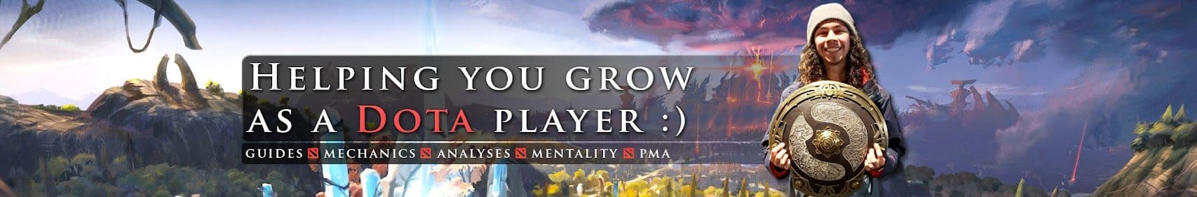 zzADRiANzz banner is straight to the point. He wants to help people learn more about Dota 2.