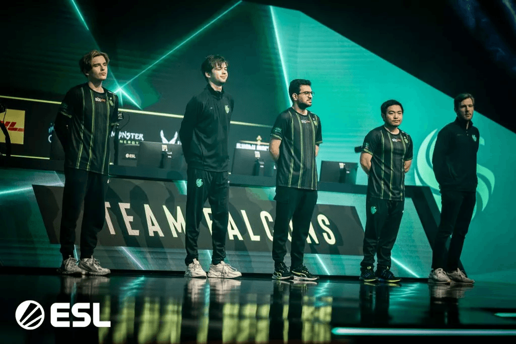 A Team Falcons é uma das principais equipes desta temporada. (Créditos: ESL)