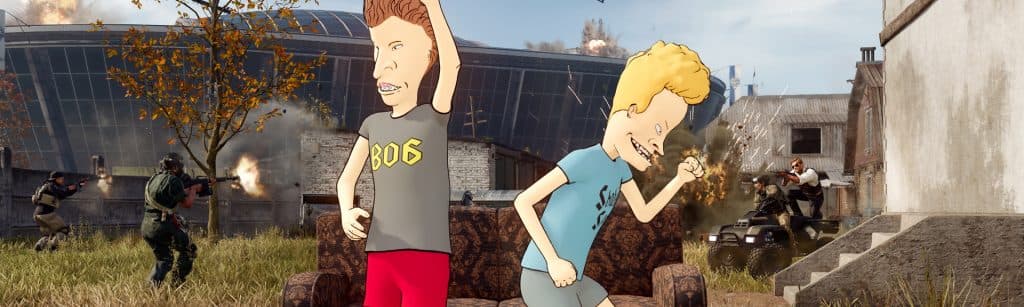 Beavis and Butthead are also present with the CODtoons event! Credits: callofduty.com