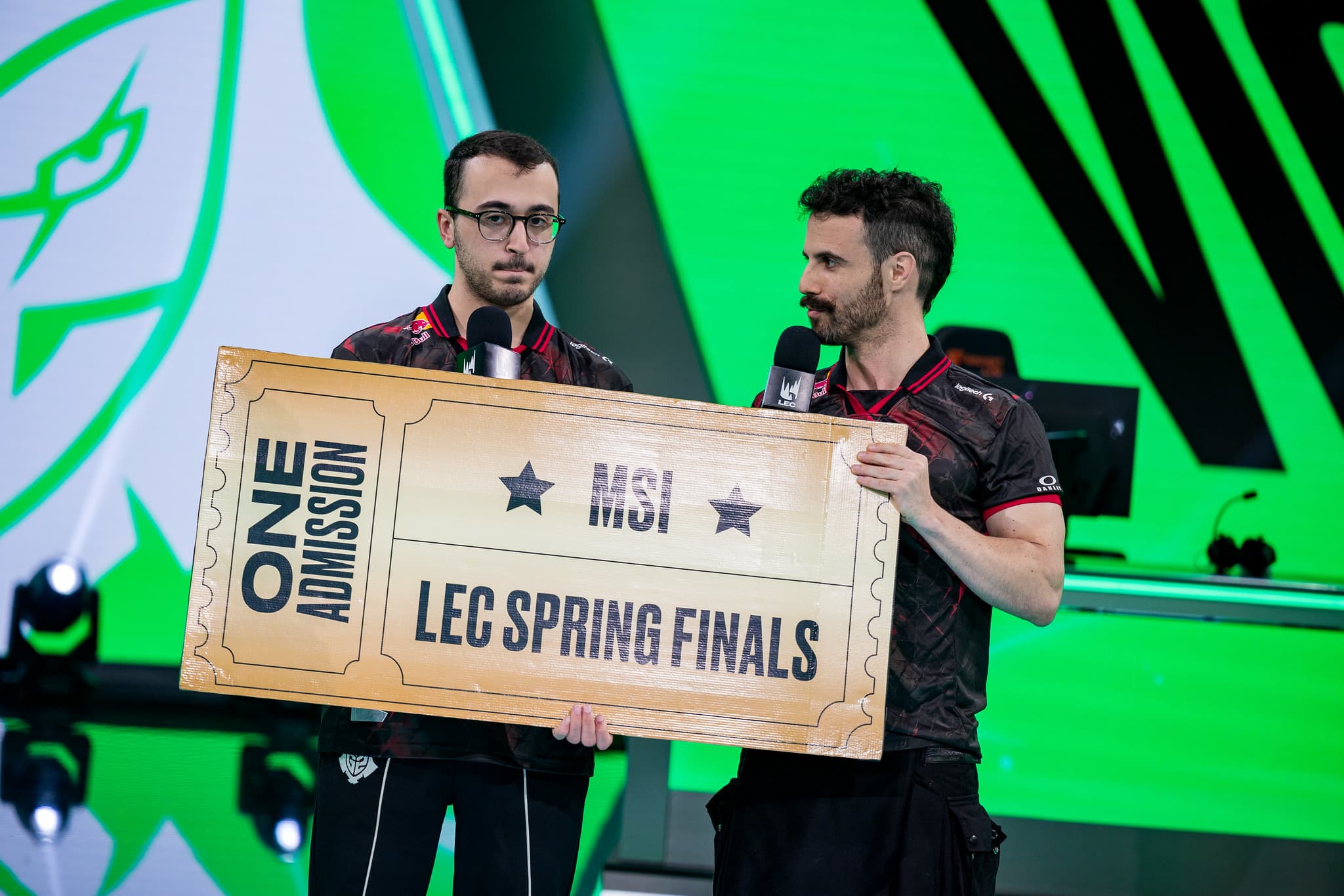 Romain and SkewMond with G2 at the LEC Spring Playoffs 2025