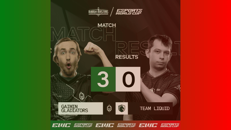 GG Vs. Liquid at Riyadh Masters 2024