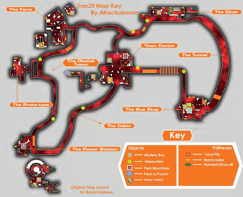 COD Black Ops 2 Green Run Layout