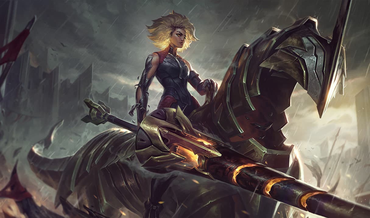 rell está sendo reformulada no patch 14.23 de league of legends