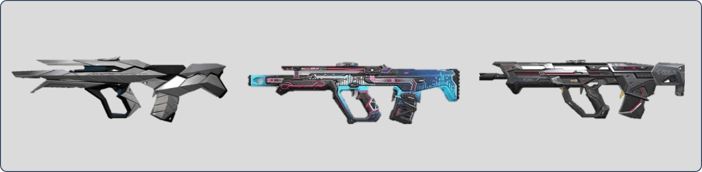 Seleção da Strafe de skins icônicas para o Bulldog