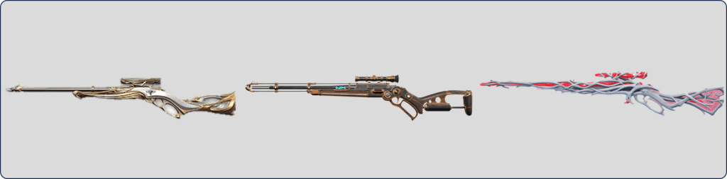 Seleção de skins icônicas do Marshal da Strafe