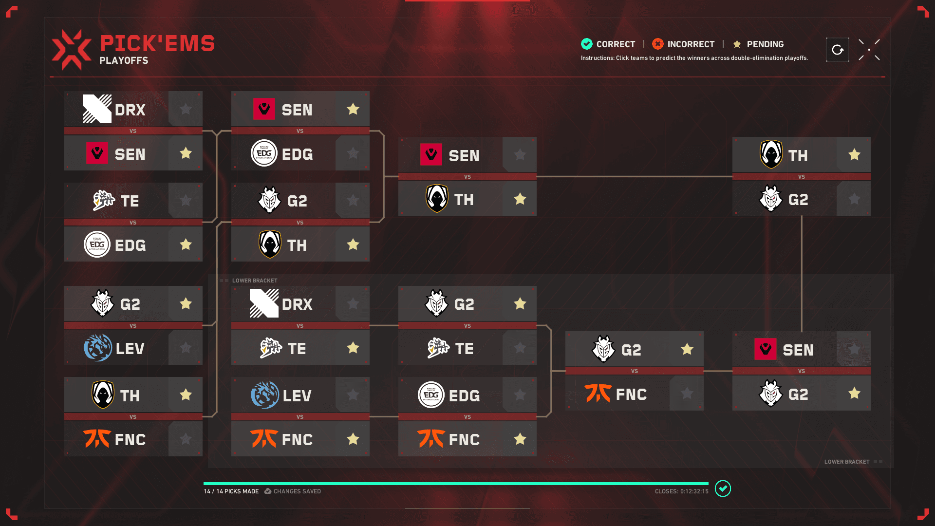 Strafe's VALORANT Champions 2024 Playoffs Pick'ems (credits: VALORANT //Riot Games)