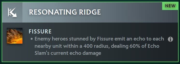 The new facet plays into Earthshaker's strengths.