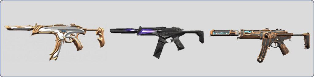 Seleção da Strafe de skins icônicas para o Spectre