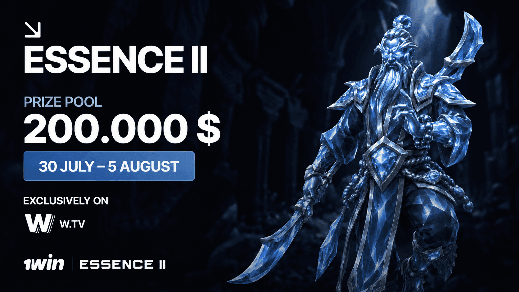 1win Essence II: Formato, Agenda, Confrontos e Mais