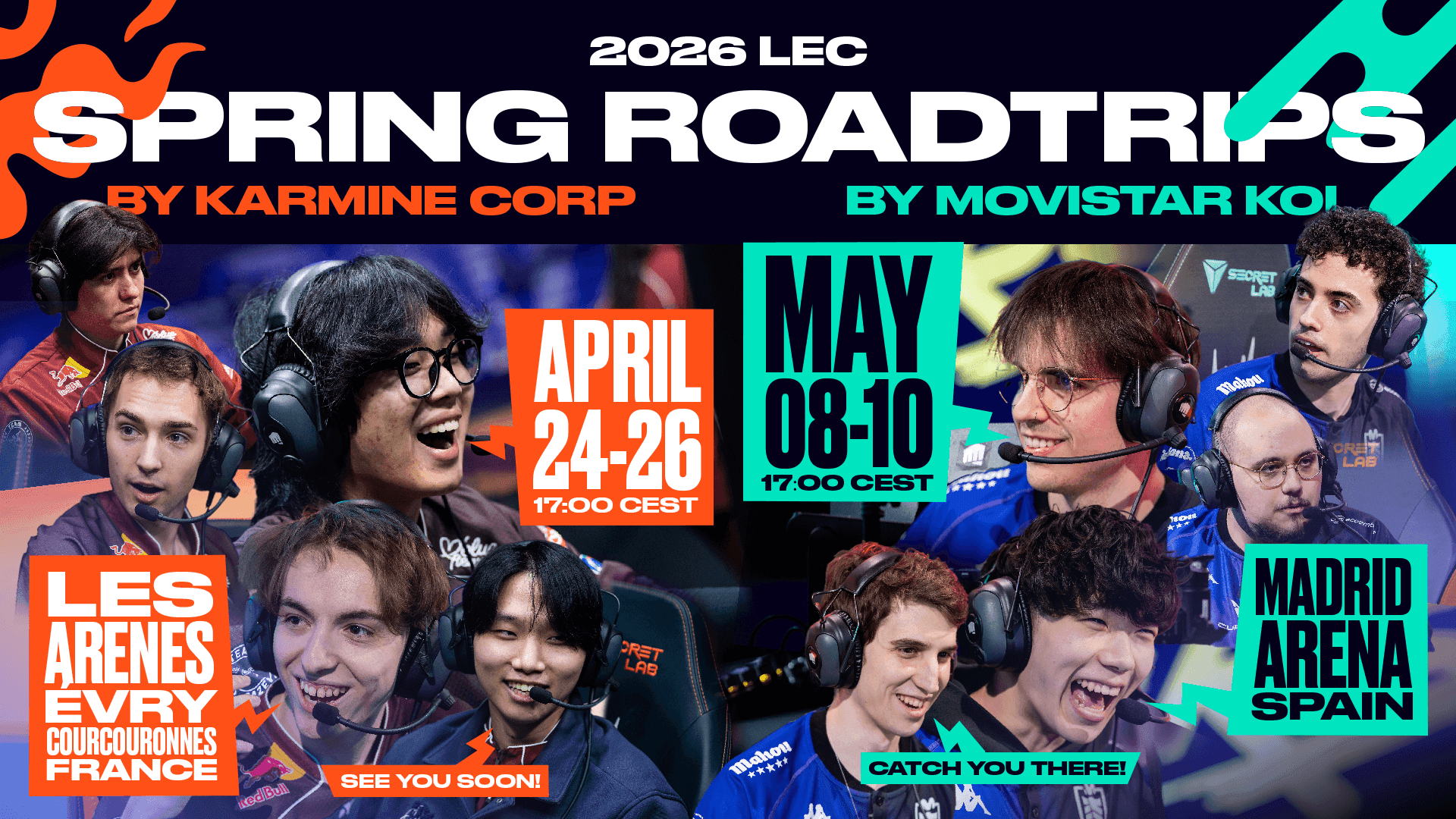 2026 LEC Spring Roadtrips in France and Spain