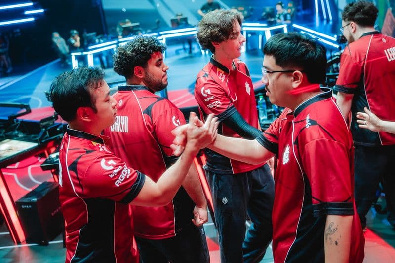 Can G2 recover their mojo in time for Shanghai to make a run? Credit: Colin Young-Wolff/Riot Games