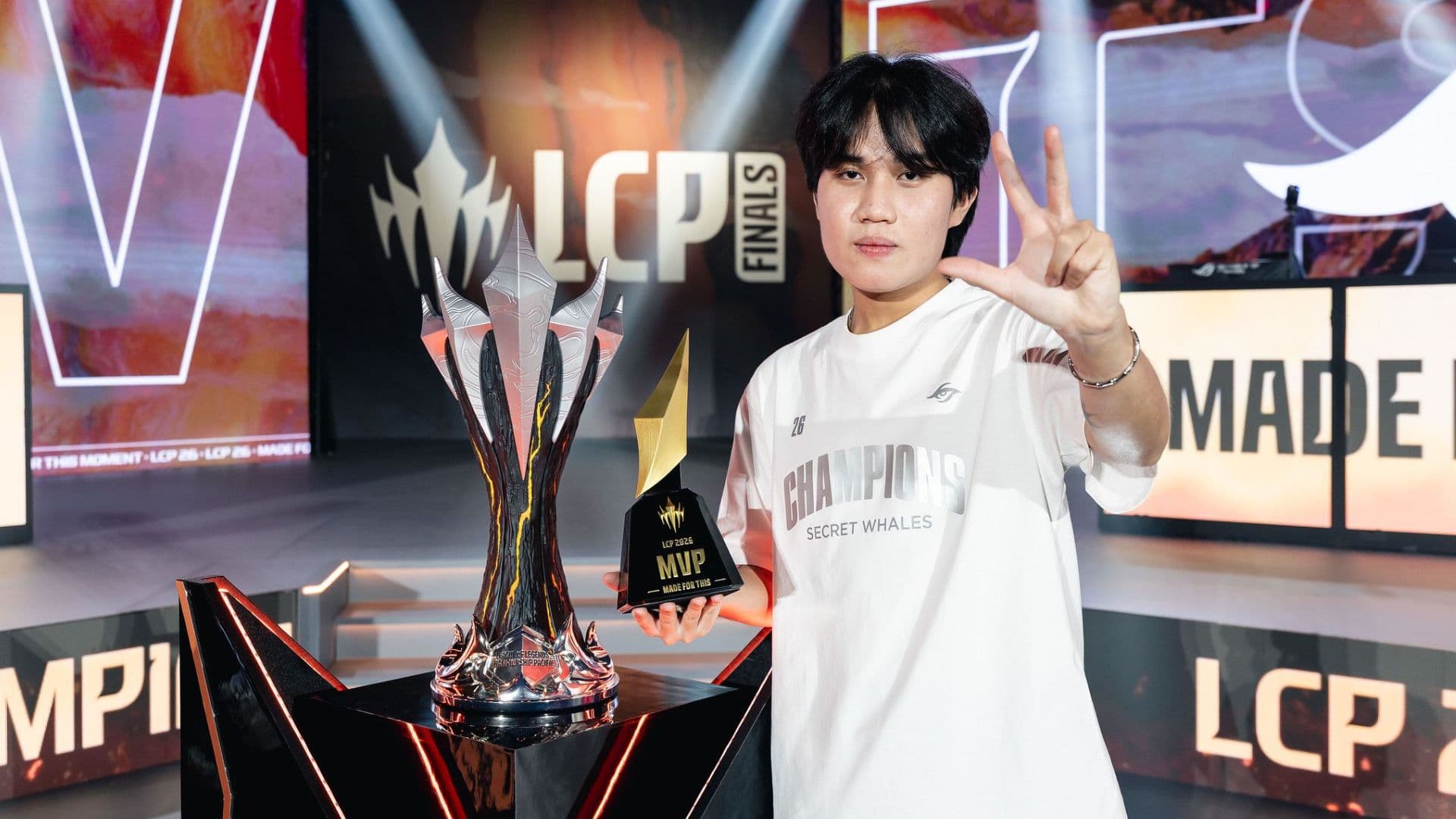 Hitzo is the MVP of the LCP 2026 Stage 2 (Photo by LCP/Riot Games)