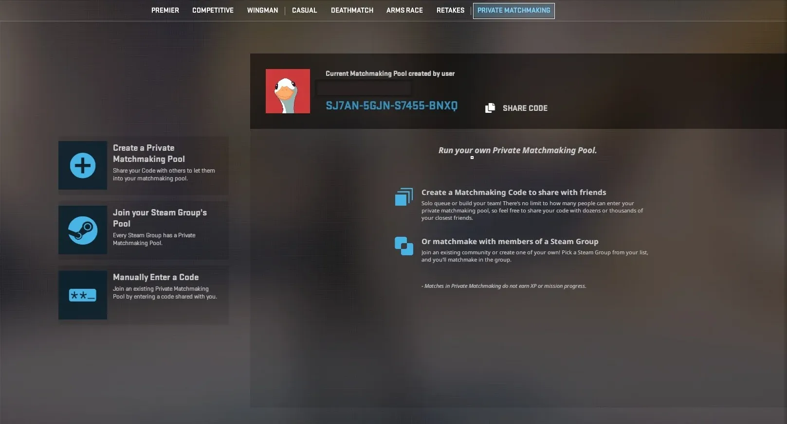 How to Make a Private Match in CS2