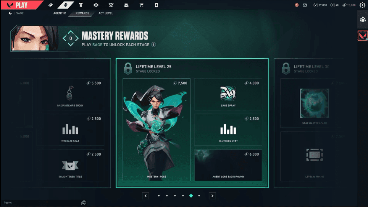 VALORANT Introduces New Agent Mastery System with Patch 13.06