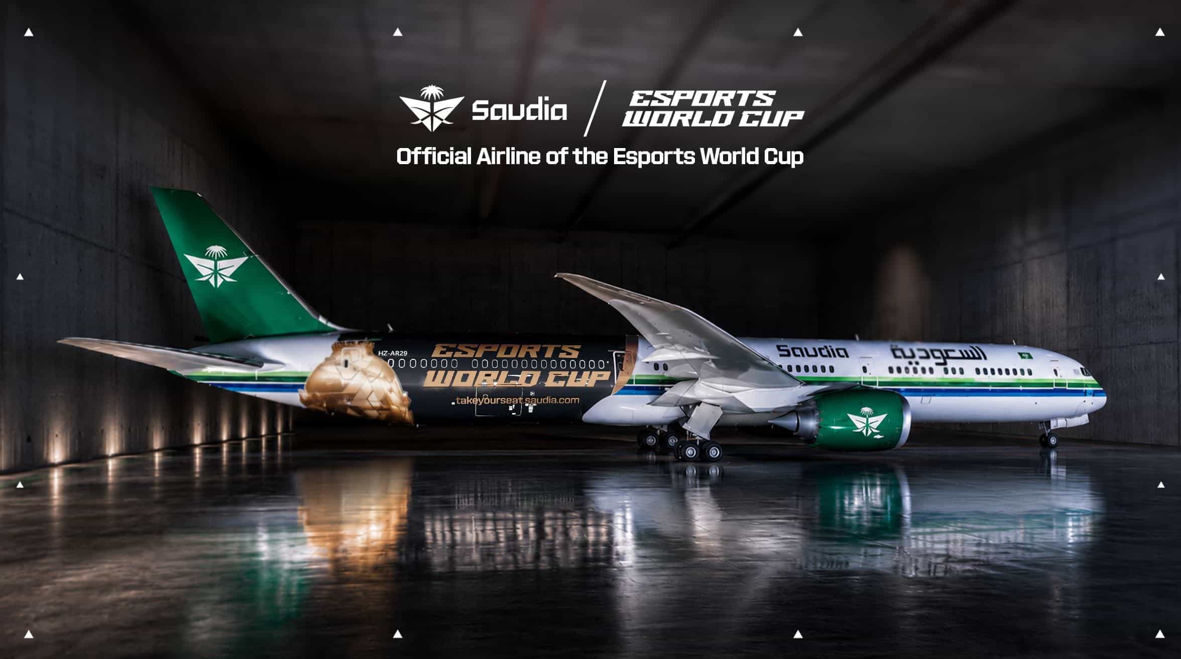 Esports World Cup 2026 Unveils Saudia Partnership and Custom-Branded Aircraft