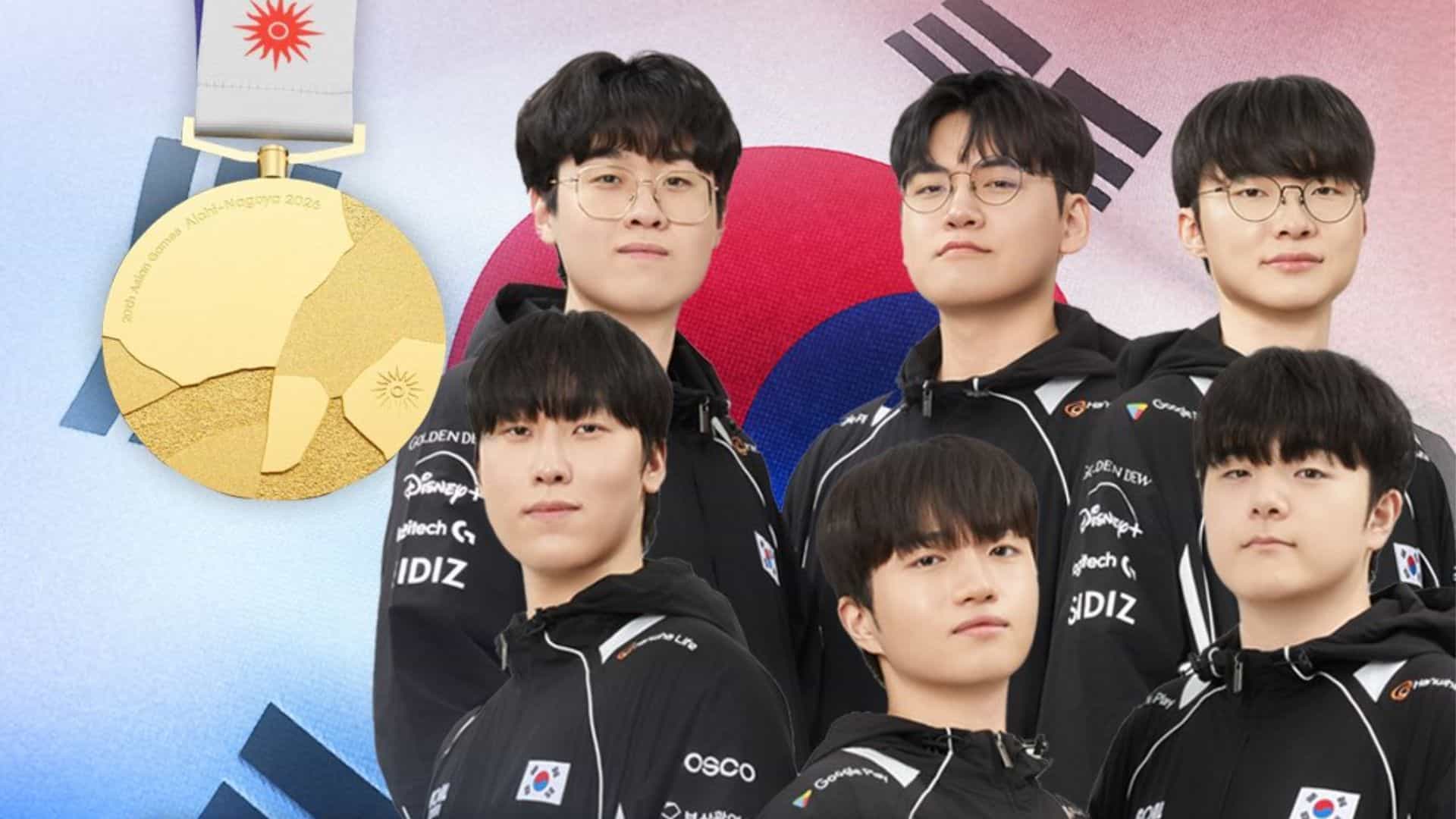 Coreia do Sul Conquista o Ouro no League of Legends nos Jogos Asiáticos de 2026