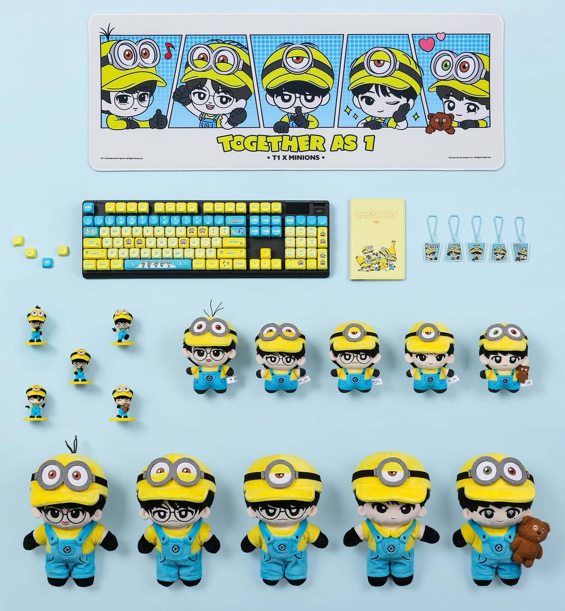 Un adelanto de la colección T1 x Minions. (Crédito: T1)
