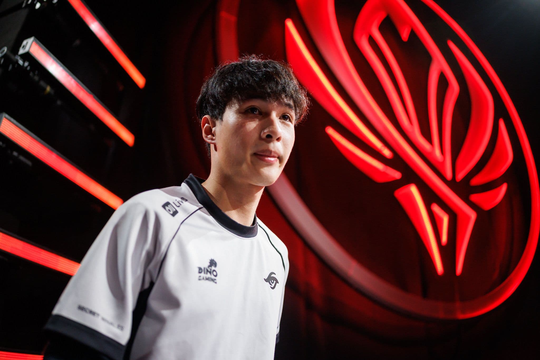 Eddie, from Team Secret Whales, was the only Bot Lane player in the Bracket Stage of MSI 2026 not to pick a mage even once. (Credit: Liu Yicun/Riot Games)