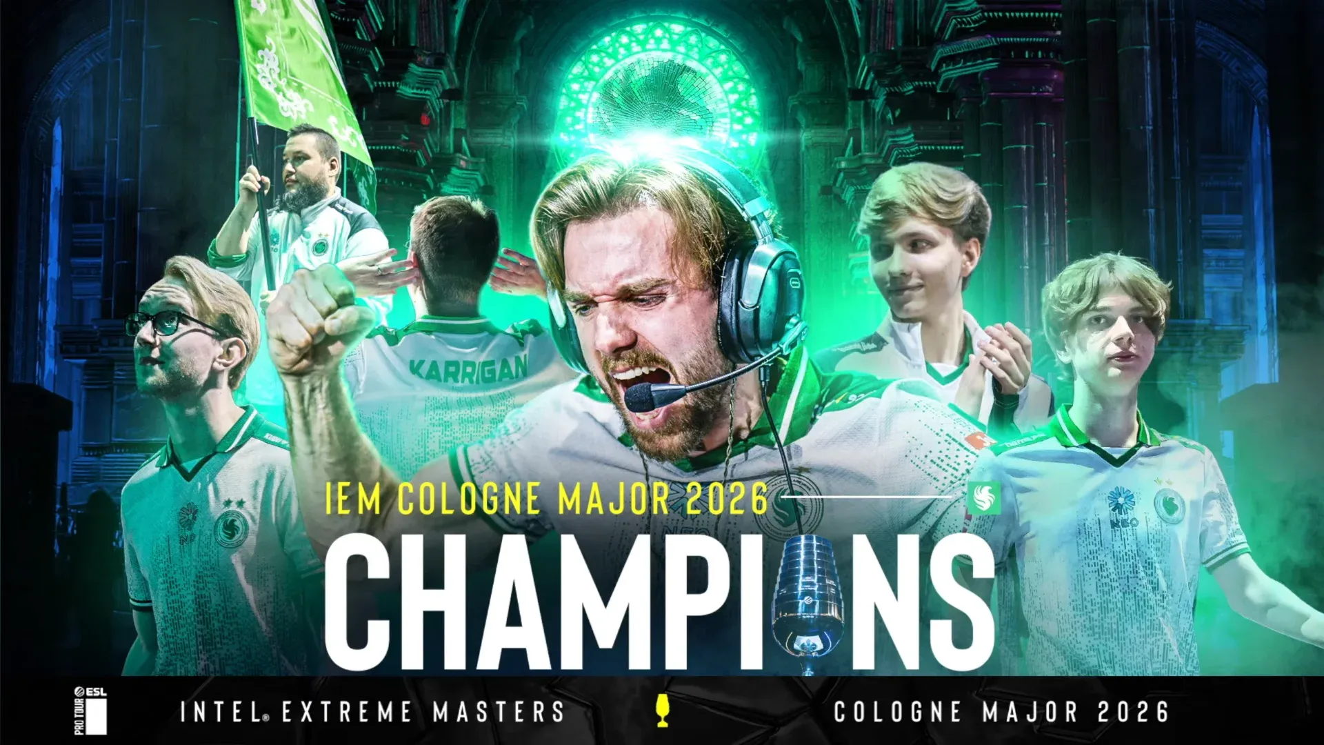 History Is Made in Cologne: Team Falcons Are Major Champions