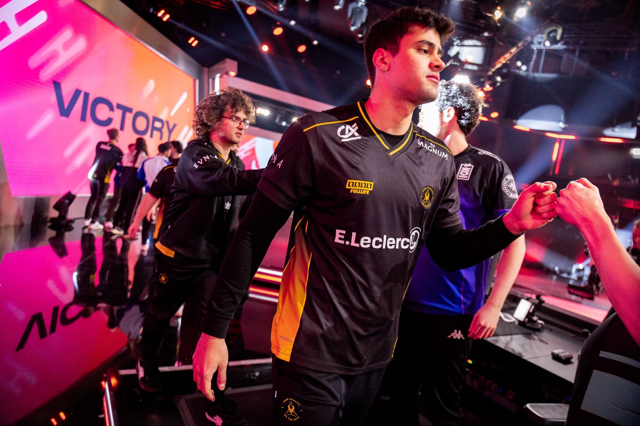 Naak Nako and Team Vitality after a victory at the LEC Spring 2026 Regular Season