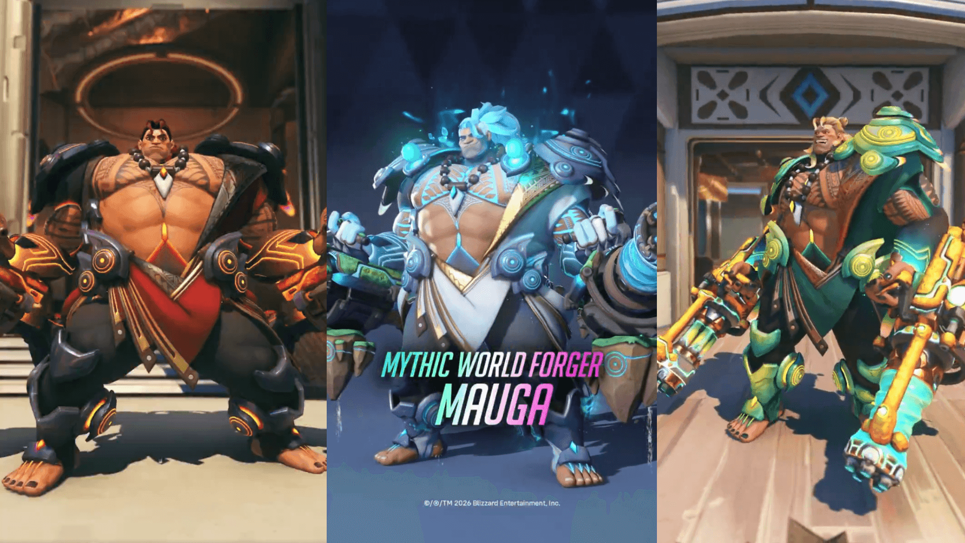 Overwatch Revela a Primeira Mythic Skin de Mauga Antes do Midseason Patch