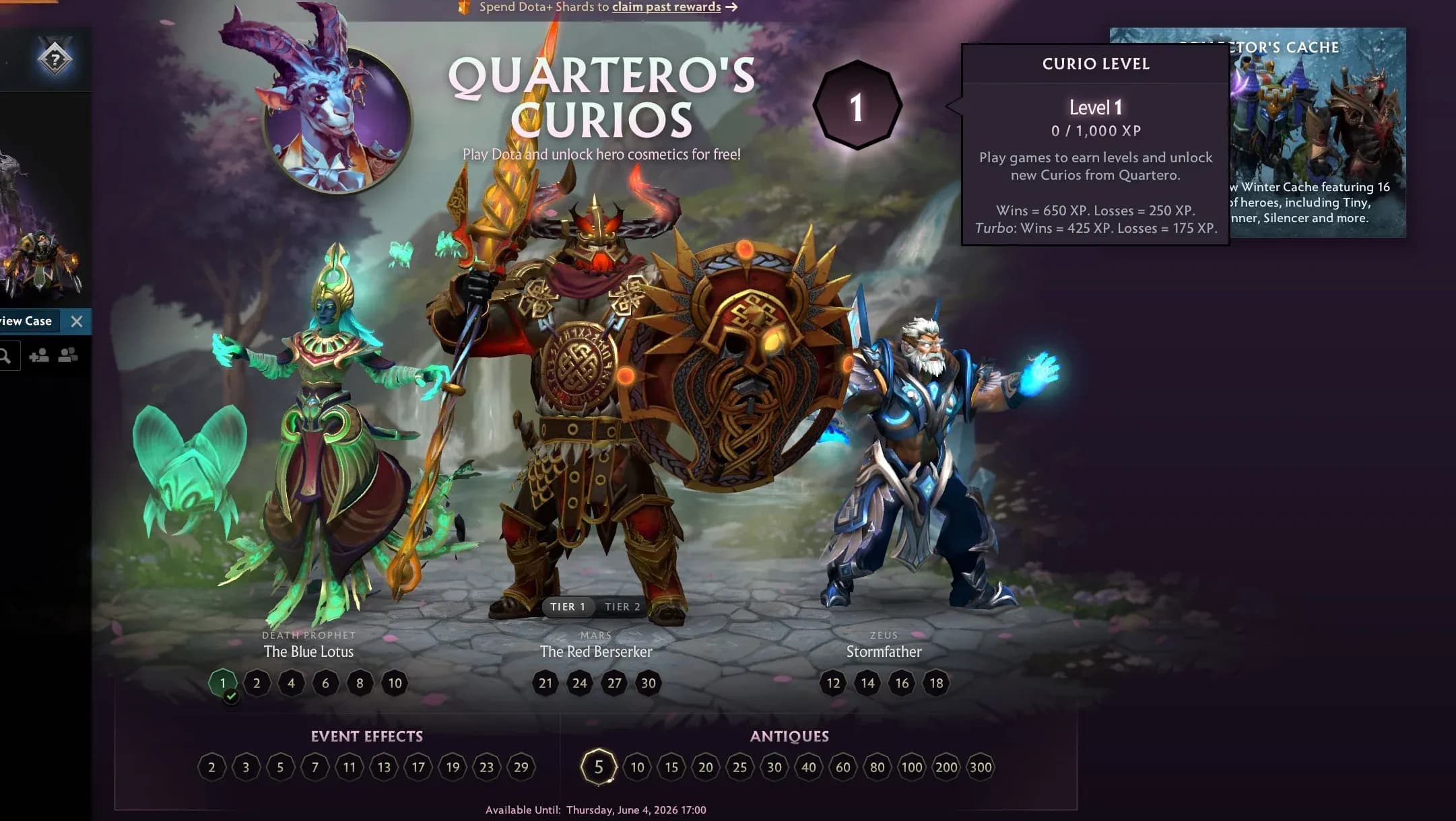 Quartero's Curios: New Season, New Hero Sets