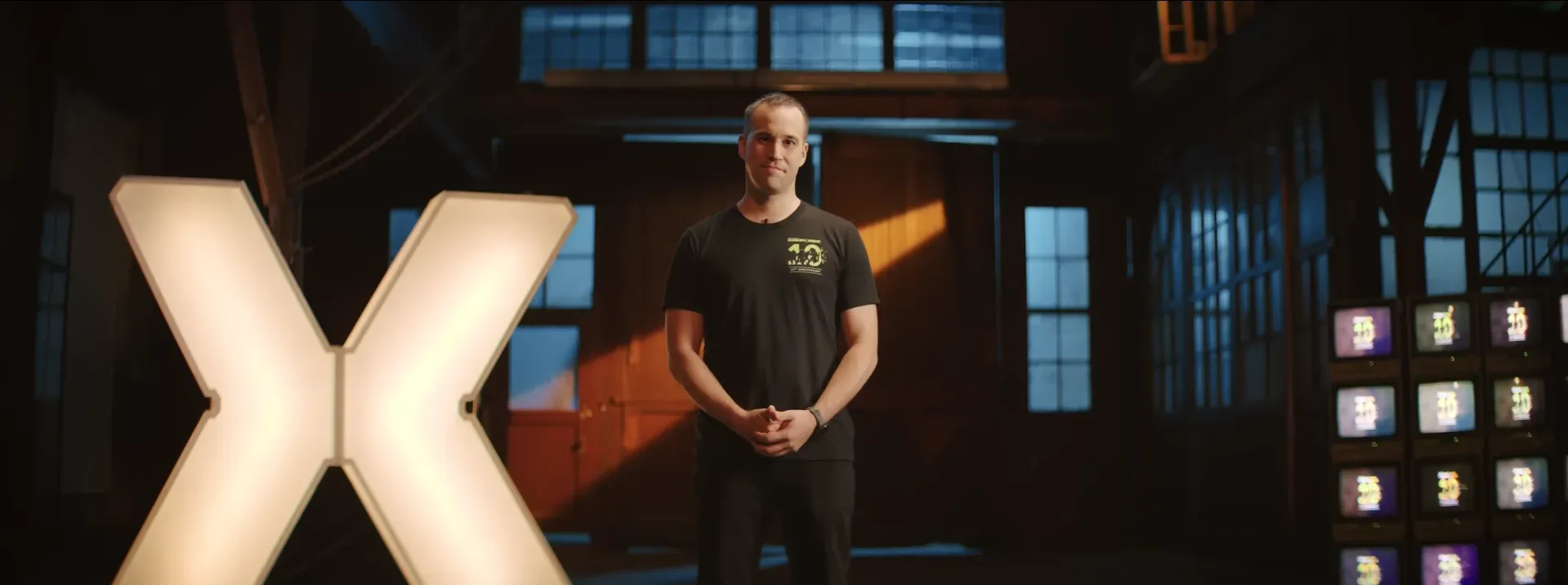 Alex Karpazis at the Rainbow Six Siege X Operation Tenfold Pursuit Reveal Panel (Image Source: Ubisoft)