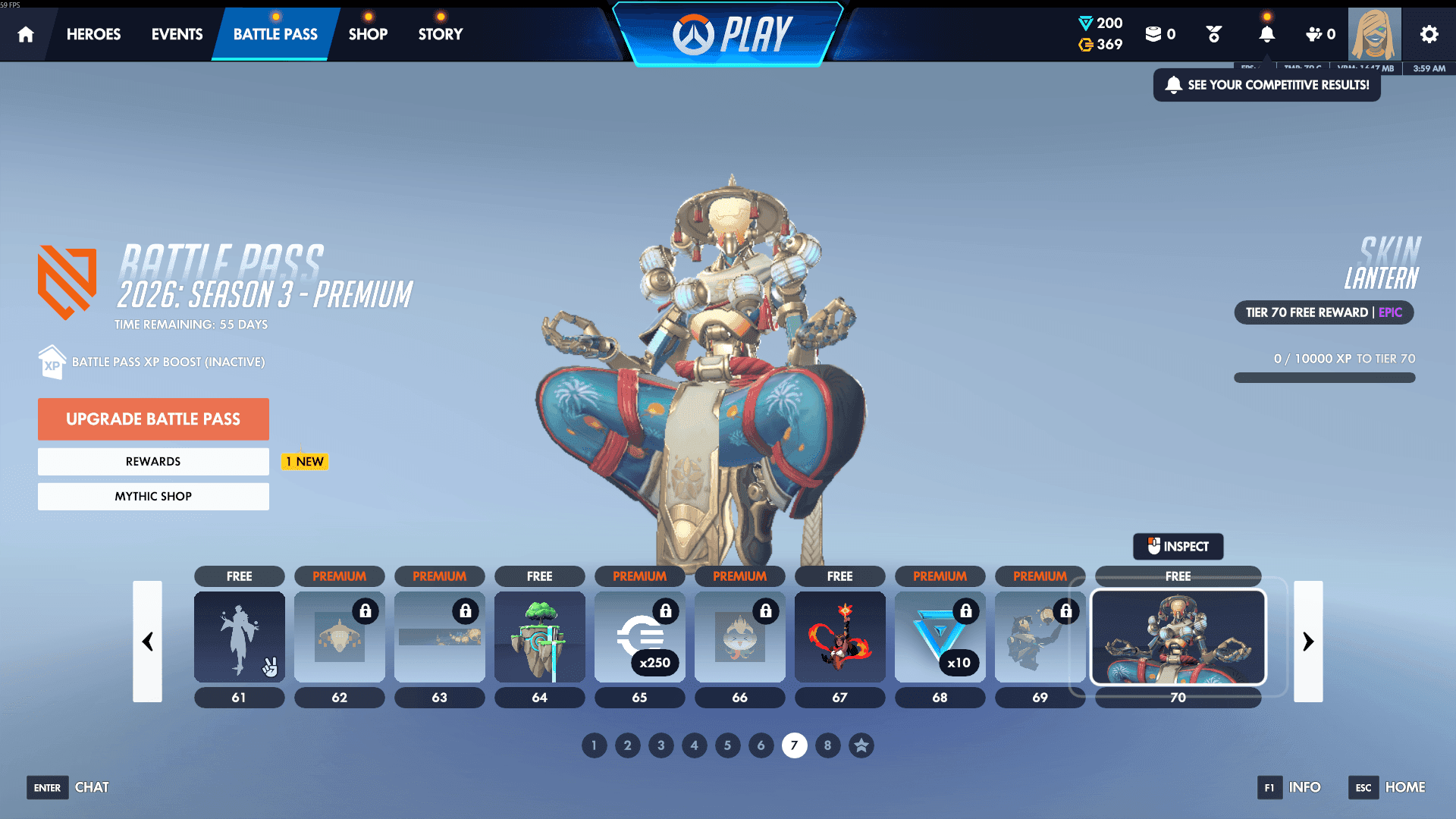 Overwatch Season 3: All Battle Pass Rewards