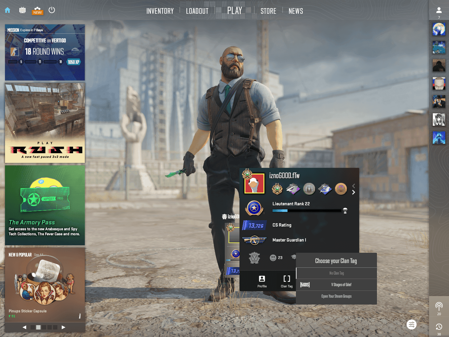 Image of Clan Tags on CS2