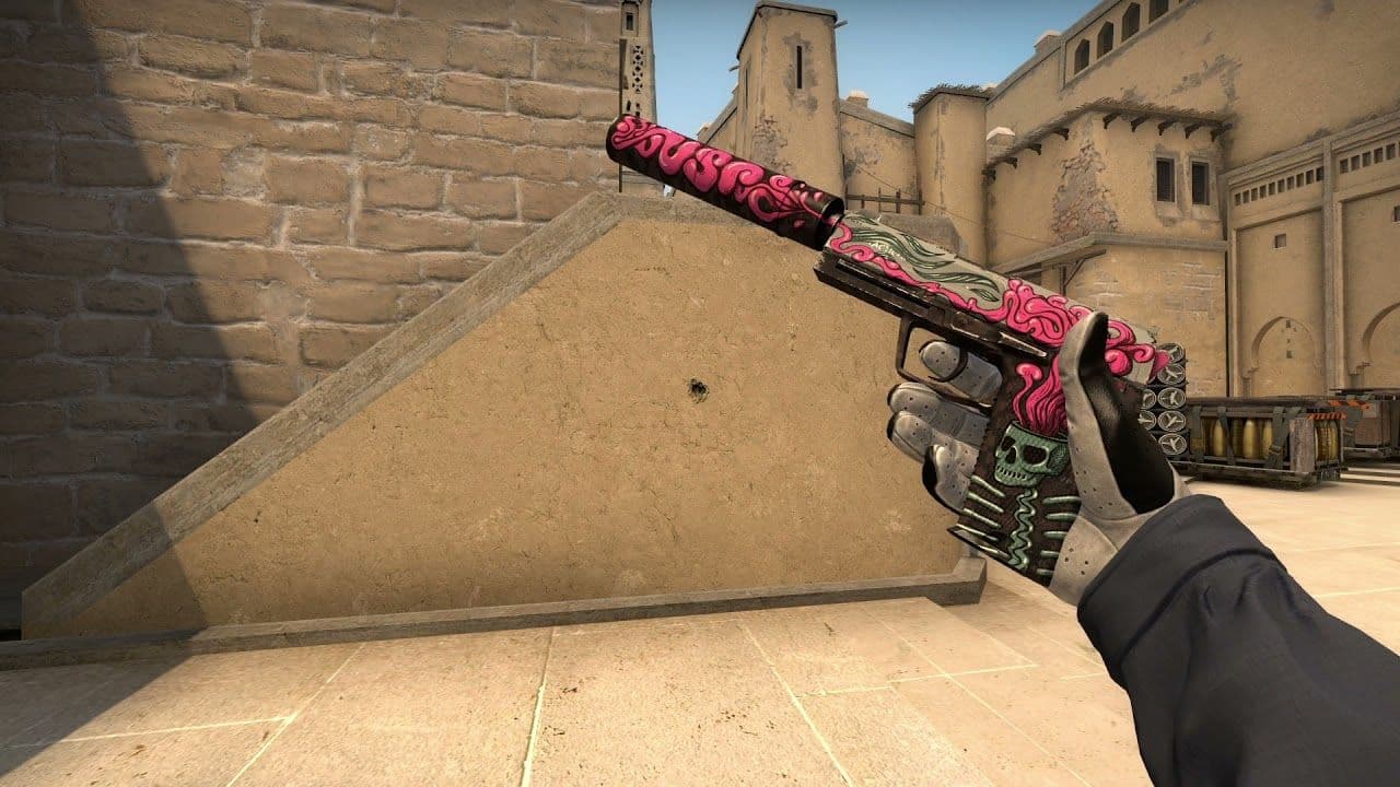 the USP-S cortex skin from counter-strike