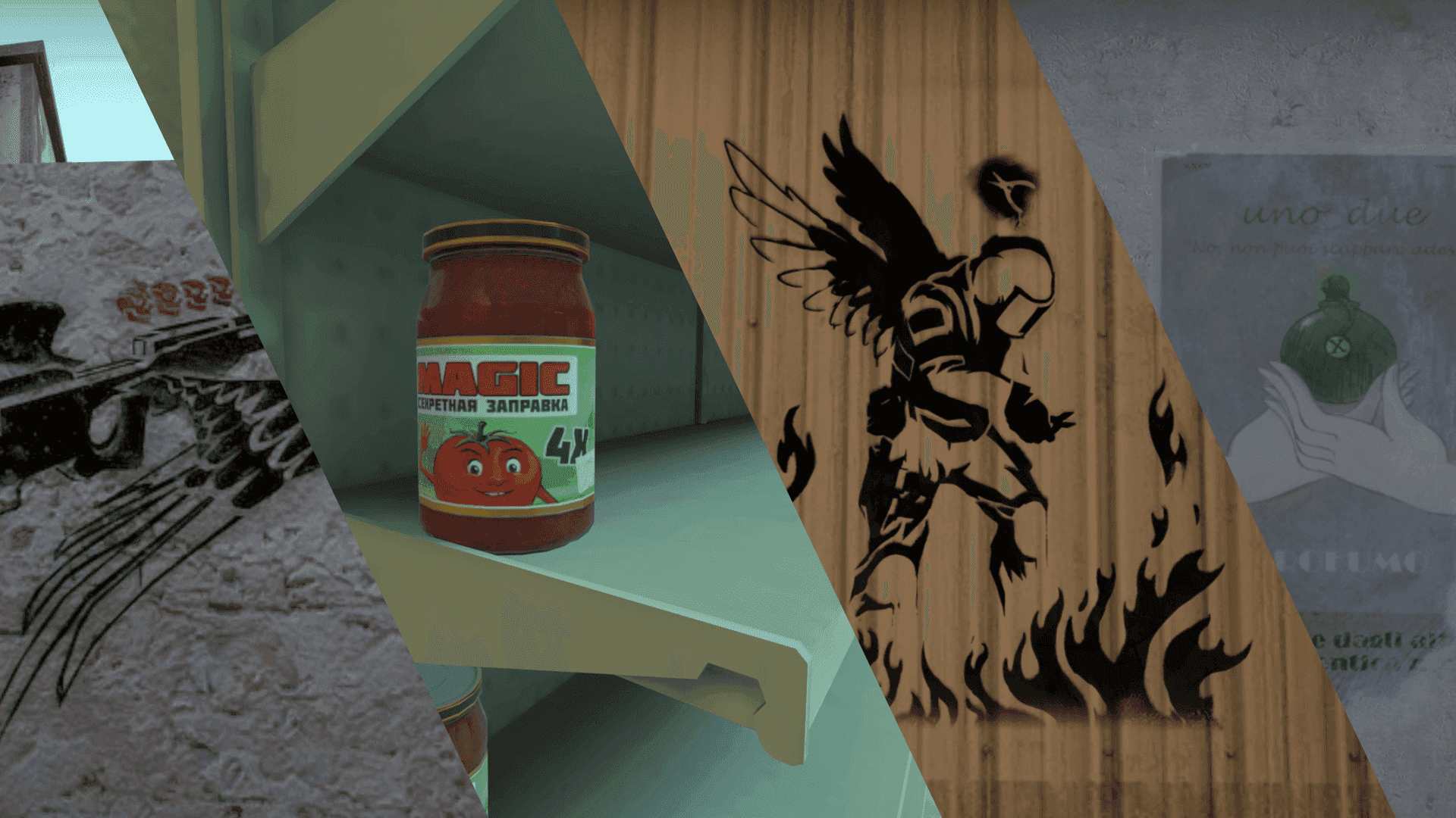 CS2 Graffiti and player References Guide header