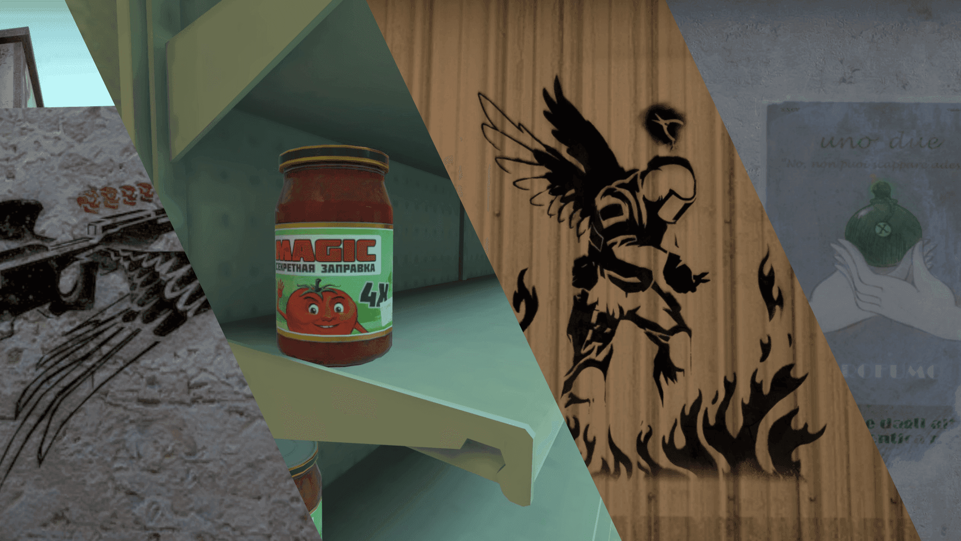 CS2 Graffiti and player References Guide header