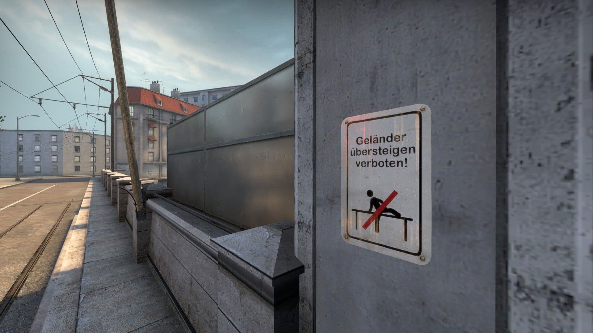 No boosting sign on Overpass