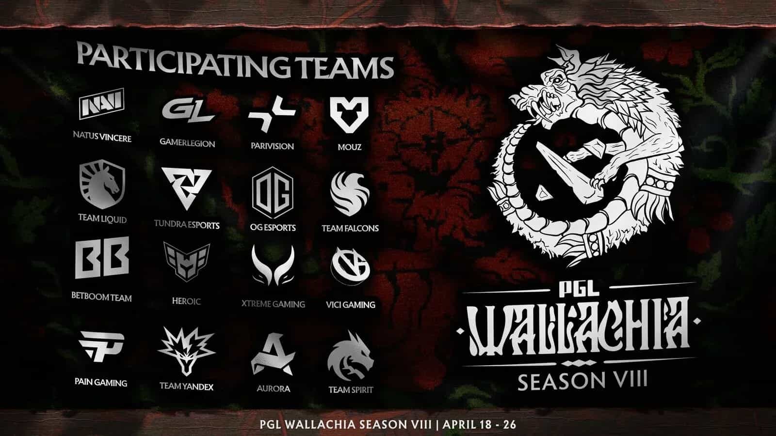 PGL Wallachia Season 8: Format, Schedule, Fixtures and More