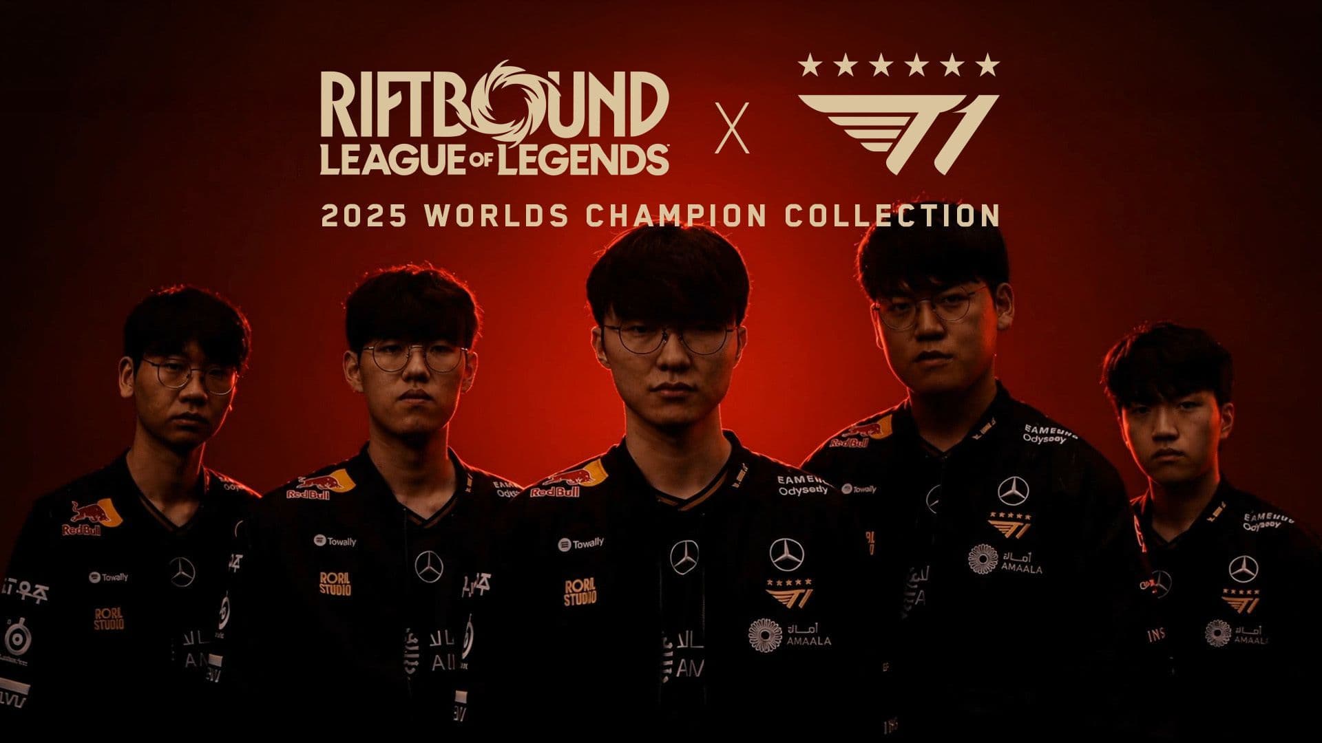 Riftbound x T1 2025 Worlds Champion Collection header