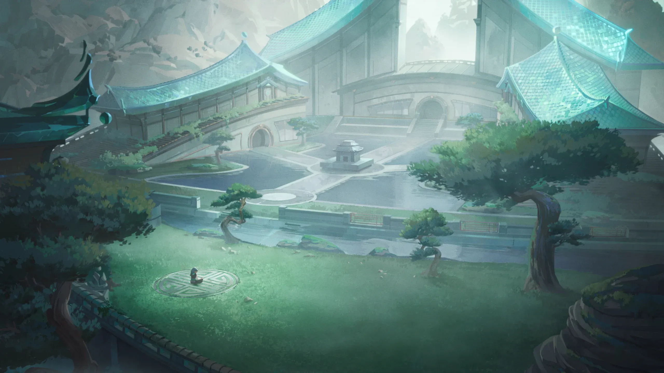 Sage meditating on Summit (Image Source: Riot Games)