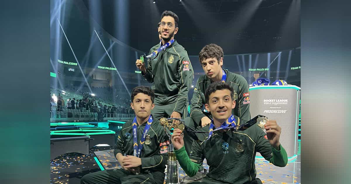 Team Falcons Sweep Spacestation Gaming to Win RLCS 2026 World Championship