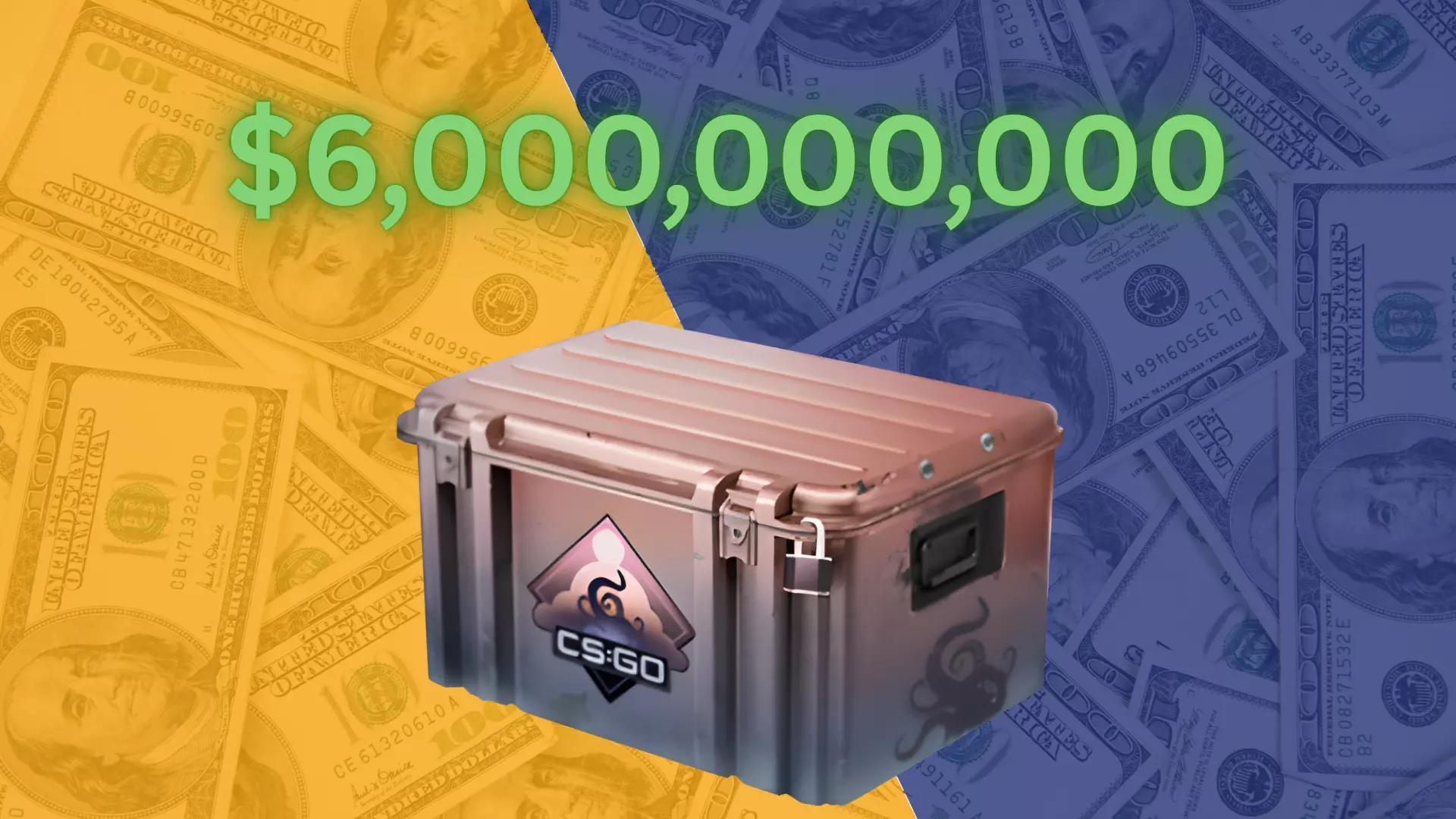 Mercado de Skins do CS2 Atinge US$ 6 Bilhões: Mas Será que É Só um Cassino?